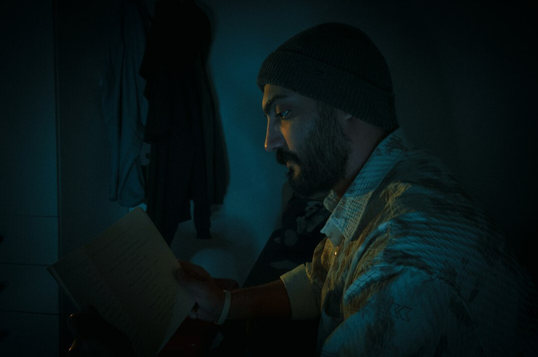 person journaling in quiet room